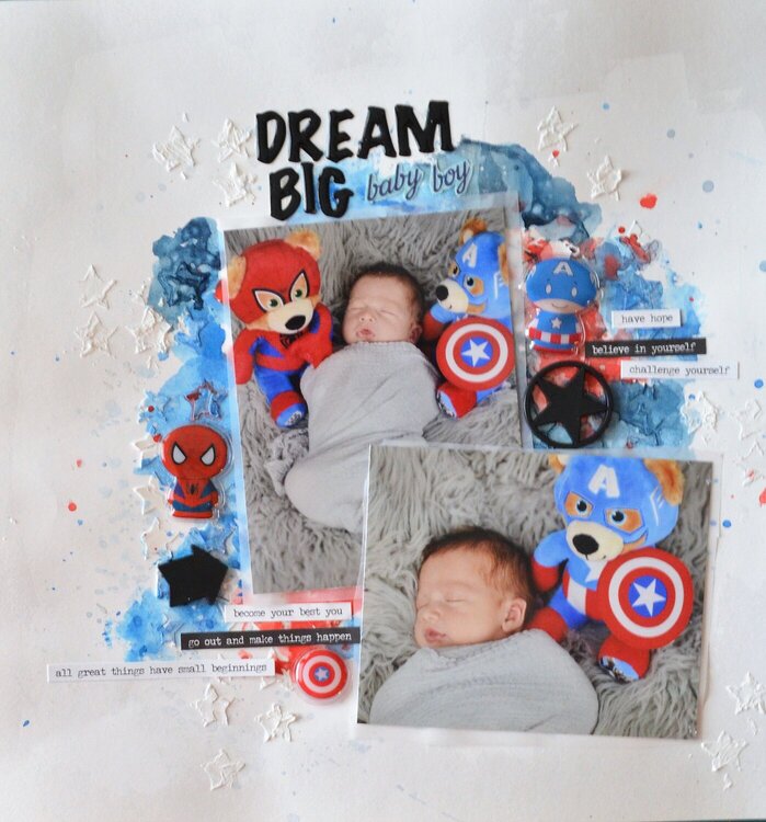 Dream Big baby boy