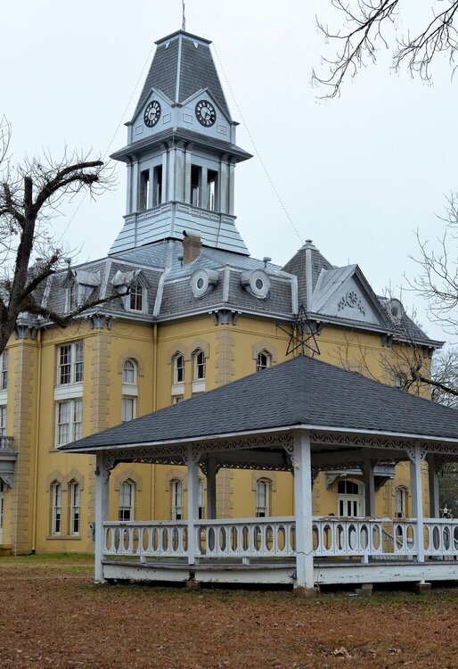 Newton County Texas Courthouse.