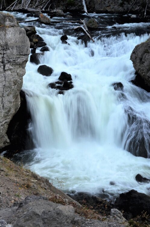 Yellowstone =Firehole Falls