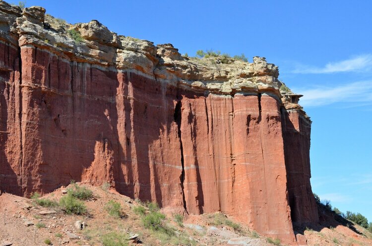 Caprock Feature in Panhandle of Texas