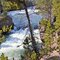 Brink of the Upper Falls - Yellowstone River
