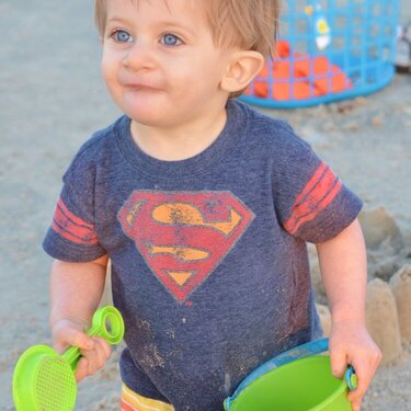 Cooper at the Beach