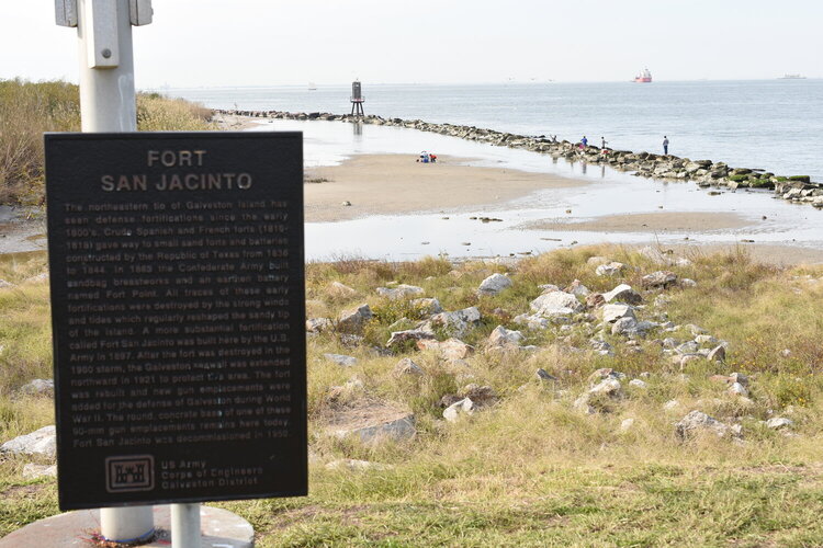 Fort San Jacinto - Galveston