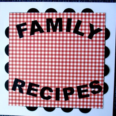Recipe Card 38 - title page