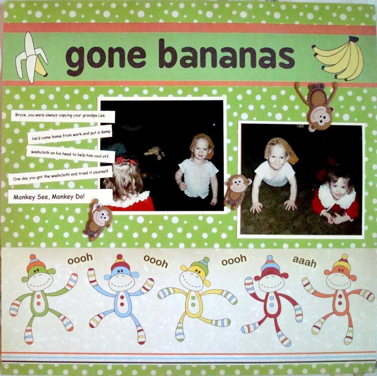 gone bananas aka Money See, Monkey Do!