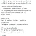 Celebrate 