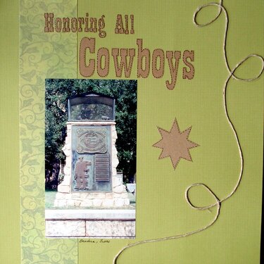 Honoring All Cowboys