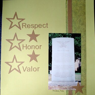 Respect and Honor to Valor