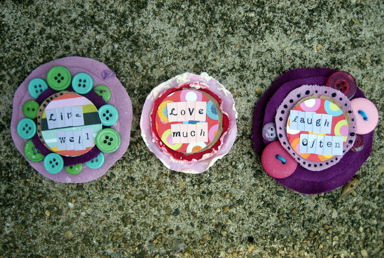 Live Well, Love Much, Laugh Often *Altered Magnets*