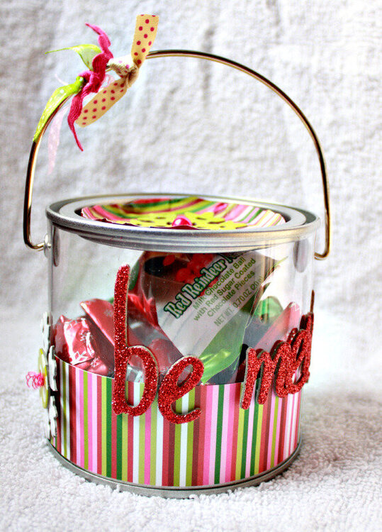 Be Merry *Altered Pail*