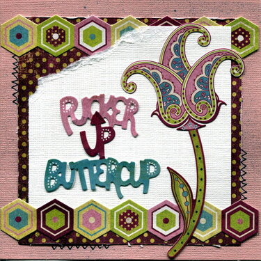 Pucker Up Buttercup *Posh Designs DT* Card