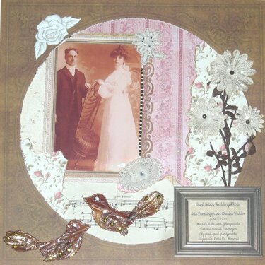 Aunt Ada&#039;s Wedding Photo