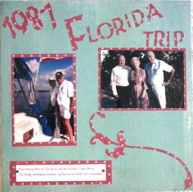 1987 Florida Trip