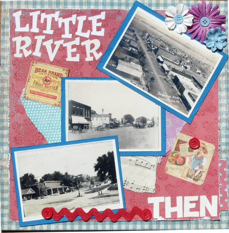 Little River Then and Now, l. side