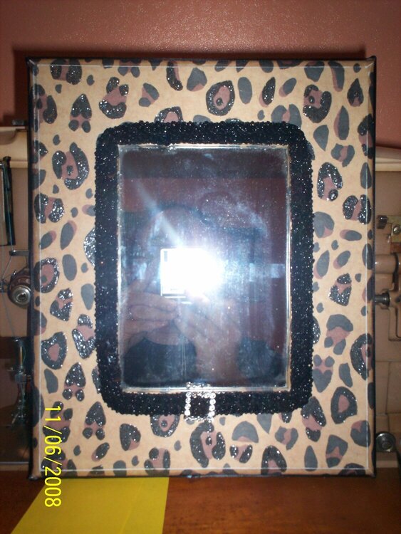 Leopard Mirror