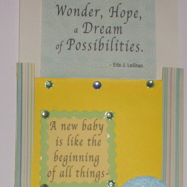 Babyshower card