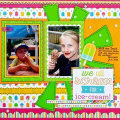 We all scream for ice cream