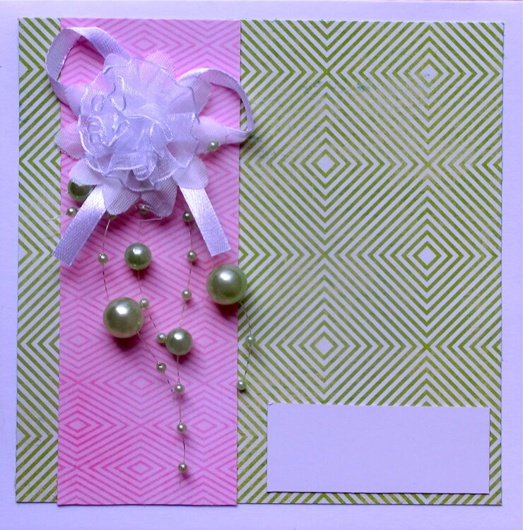 Pretty card - baby? wedding? not sure yet