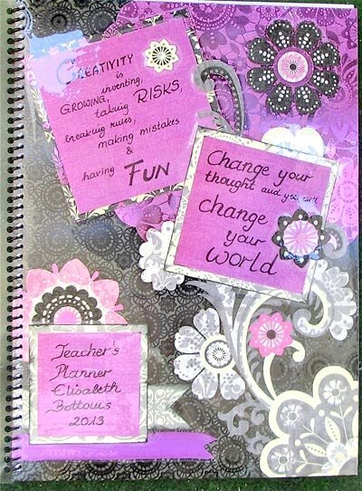 Teacher&#039;s planner Front Page