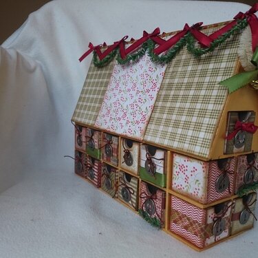 Finally! My Advent house is done
