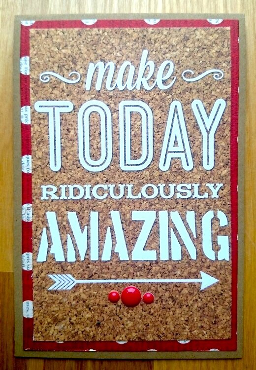 make today...