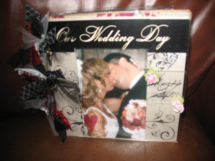 Our Wedding acrylic mini album