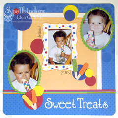Sweet Treats Layout by Janine Blackwelder