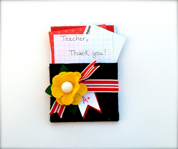 Teacher Thank You Folder by Debi and Michelle for Spellbinders