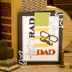 Rad Dad Father's Day Card by Debi Adams/Michelle Ridge for Spellbinders