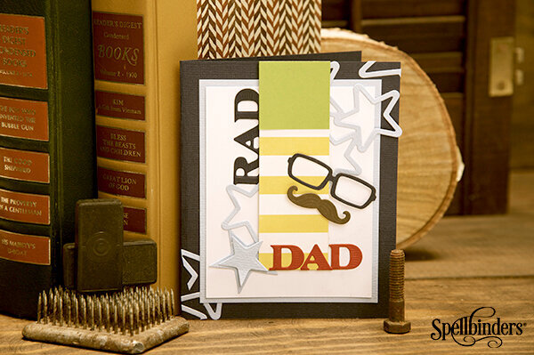 Rad Dad Father&#039;s Day Card by Debi Adams/Michelle Ridge for Spellbinders