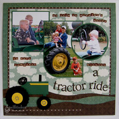 "Tractor Ride" by Judy Hayes