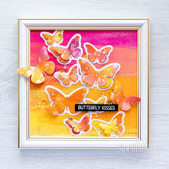 Butterfly Kisses Frame Video Tutorial by Yana Smakula for Spellbinders