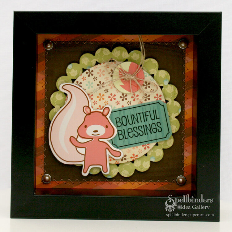 Bountiful Blessings Frame by Gina Hanson