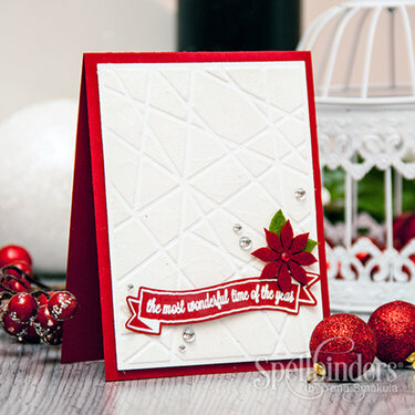 Wonderful Time of the Year Card by Yana Smakula