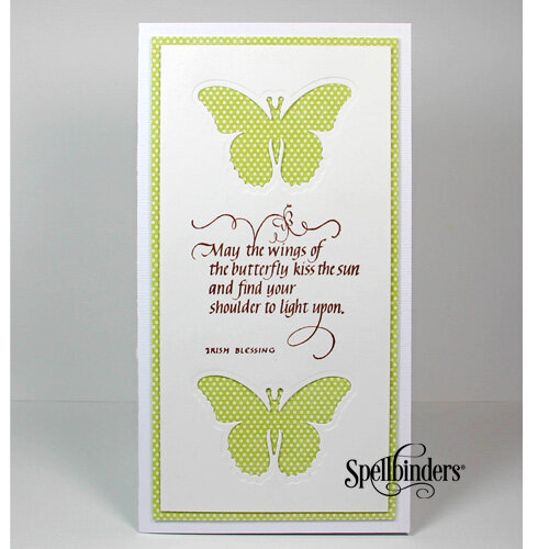 Wings of Butterfly Card by Yvonne van de Grijp