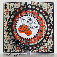 Trick or Treat Card by Michelle Woerner