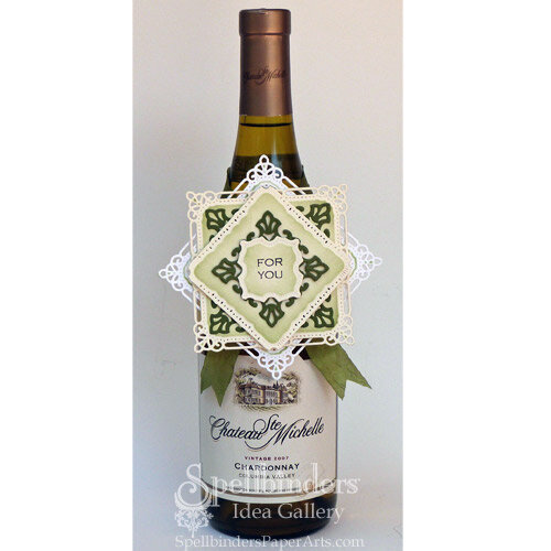 Majestic Wine Tag by Theresa Momber