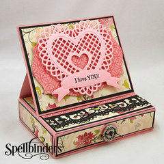 Valentine Easel Box by Teresa Horner