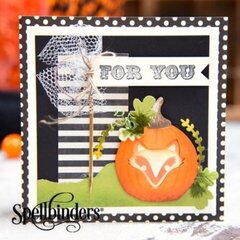 For You Pumpkin Card