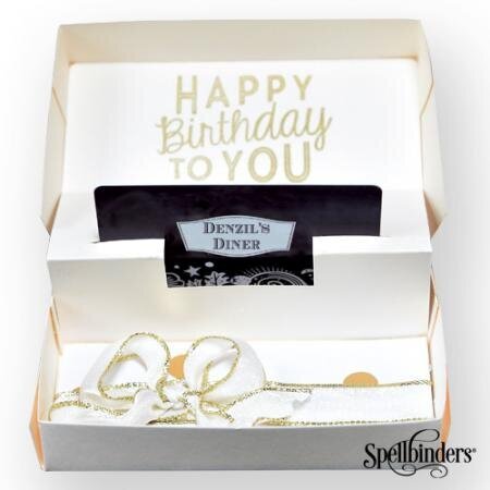 Happy Birthday to You Gift Card Box
