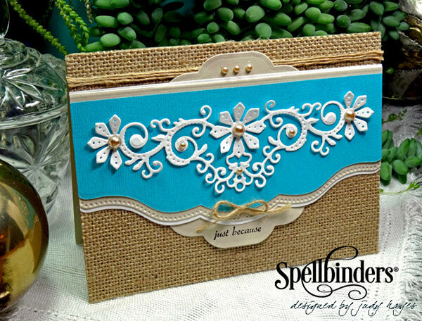 Bloom and Burlap Card