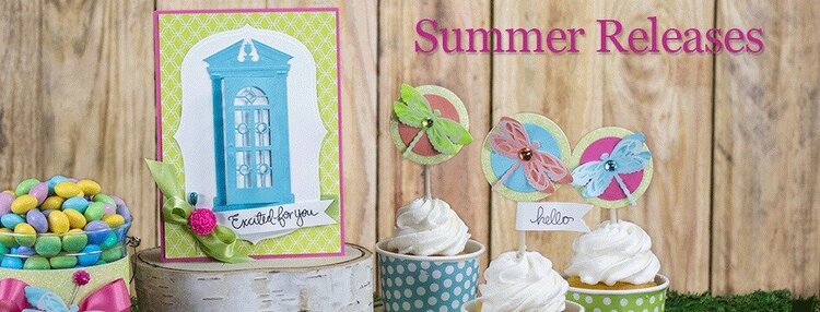 Have you seen the New Summer Collection from Spellbinders?