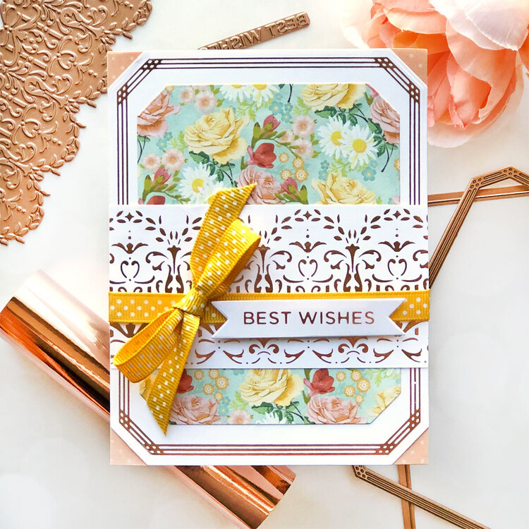 Best Wishes Card by Brenda Noelke