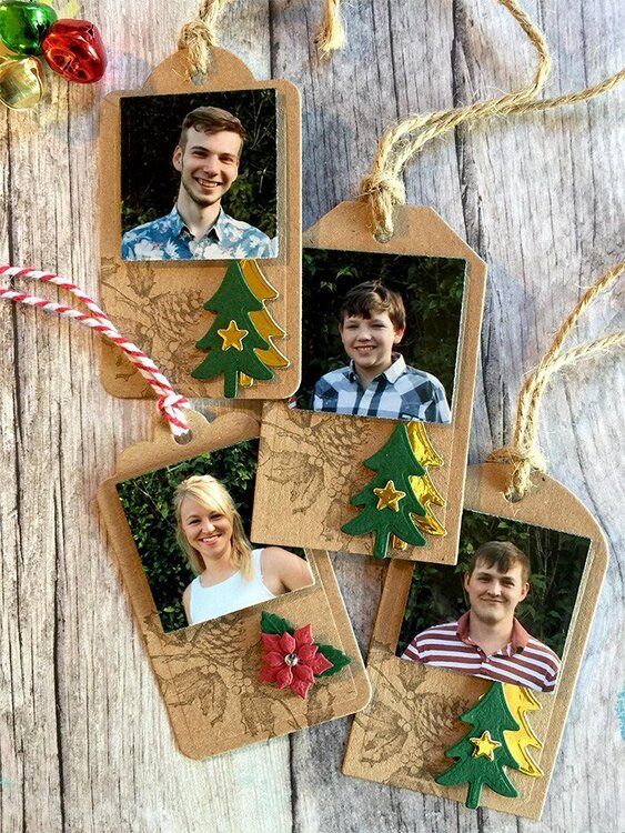 Easy Festive Gift Tags by Christine Emberson