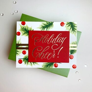 Holiday Cheer Card by Laurie Willison