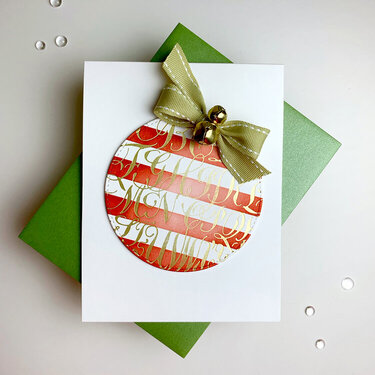 Ornament Card by Laurie Willison
