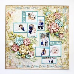 Forever Family Layout by Marisa Job