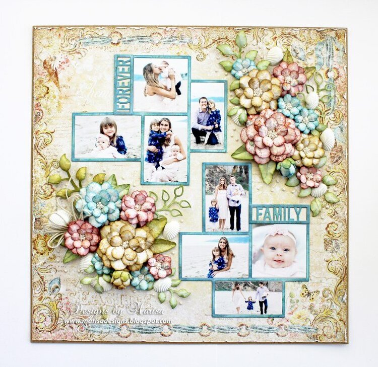 Forever Family Layout by Marisa Job