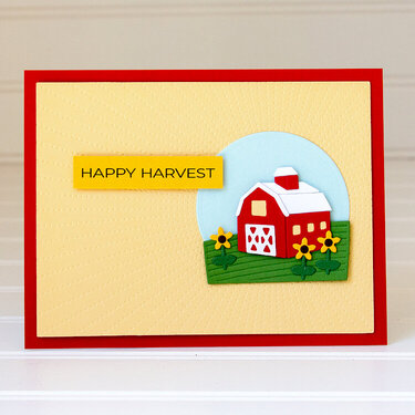 Happy Harvest Card by Jean