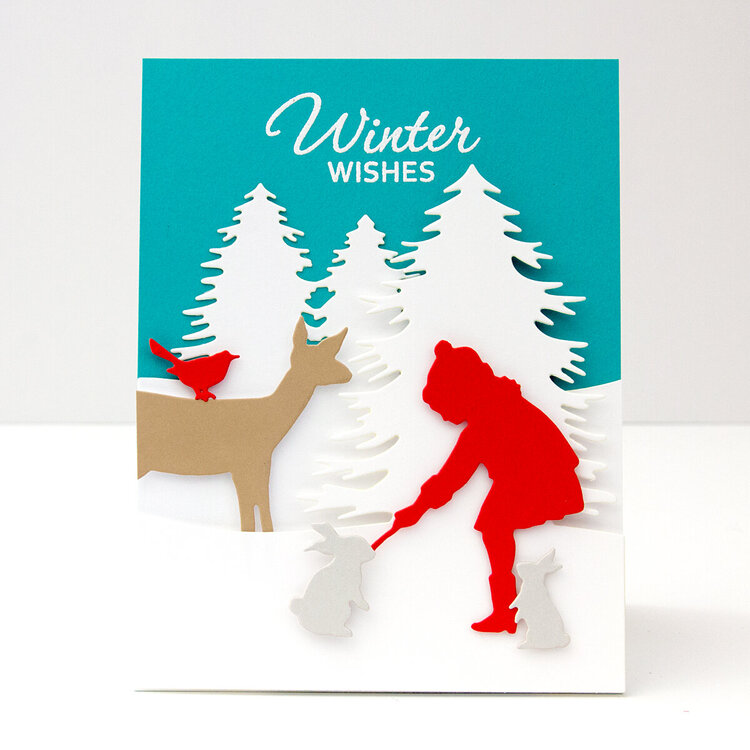 Winter Wishes Card by Jean